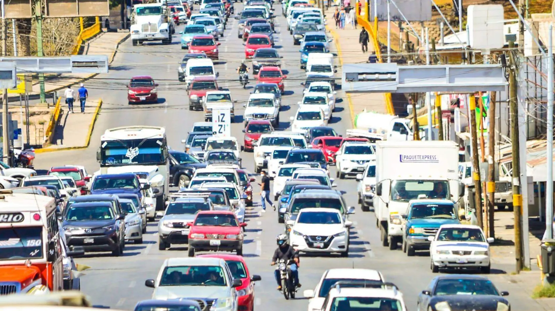 CAOS VIAL EN EL CENTRO2